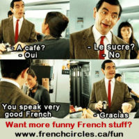 Mr bean french skills