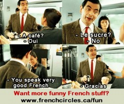 Mr bean french skills