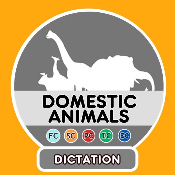 Domestic animals (words)