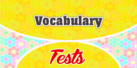 Vocabulaire Level 2 French test