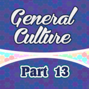 7 Questions de culture générale – partie 13