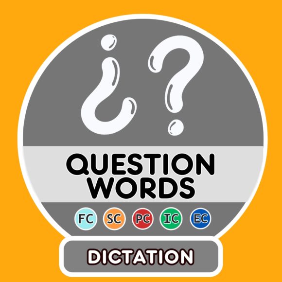 Question words dictation - French Circles