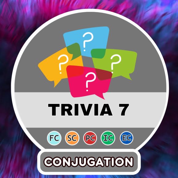 7 questions de conjugaison – TRIVIA Partie 7