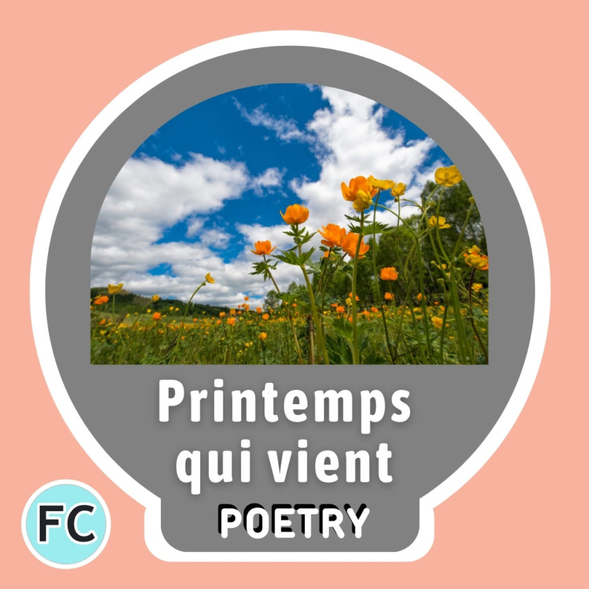 Printemps qui vient-Poésie d' Elodie Santos