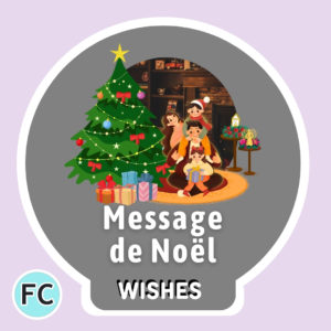 Message de Noël