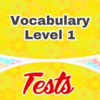 Vocabulaire Level 1 French test